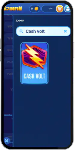 Cash Volt Vind ons spel in de zoekopdracht